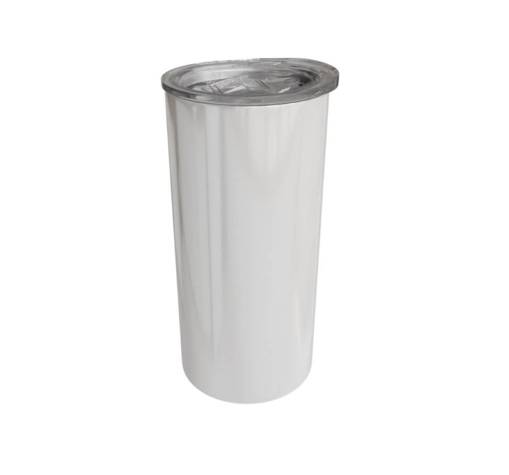 Sub white Skinny tumbler stainless steel 15oz-2