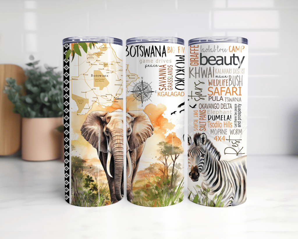 20oz Tumbler Botswana