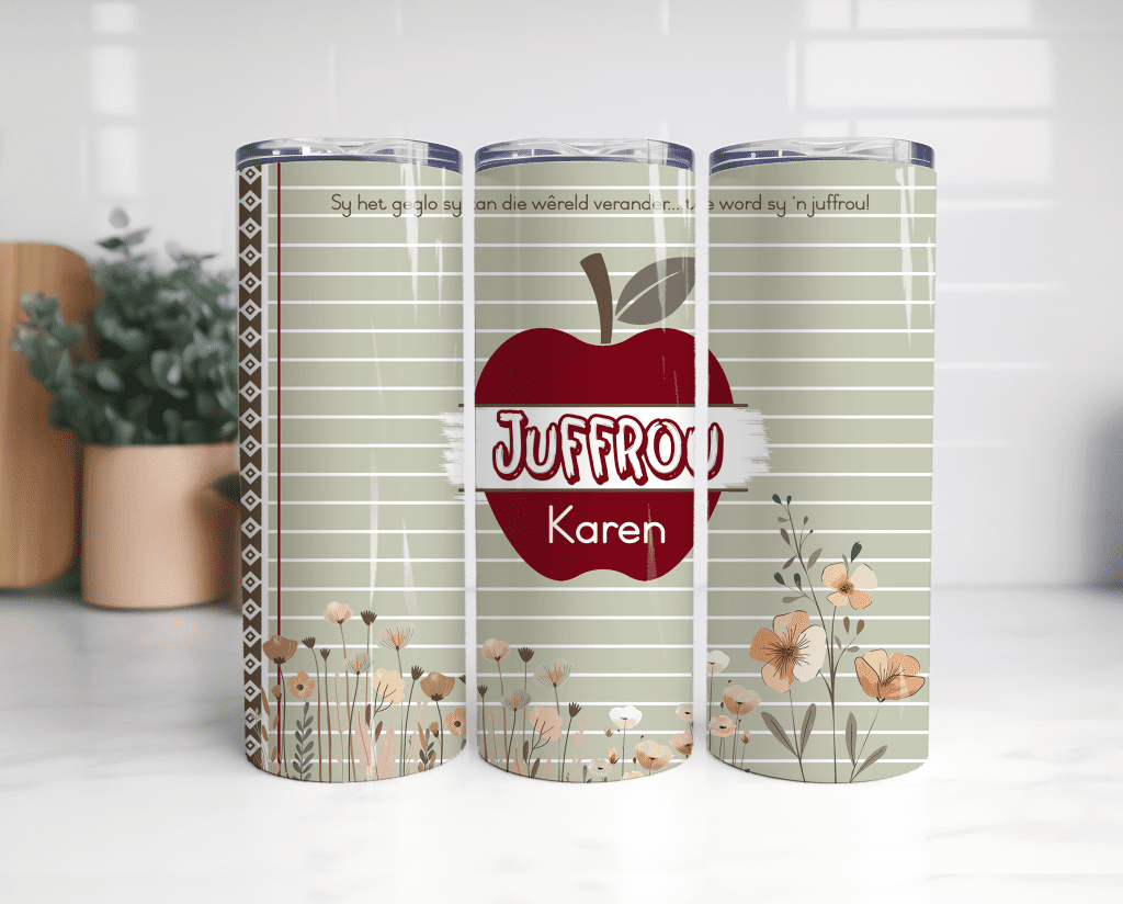 20oz Tumbler Juffrou Appel