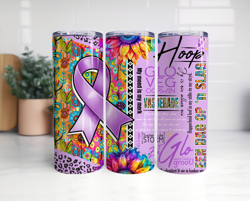 20oz Tumbler Kanker Lavender