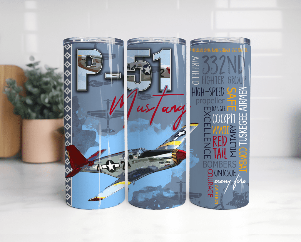 20oz Tumbler Red Tail