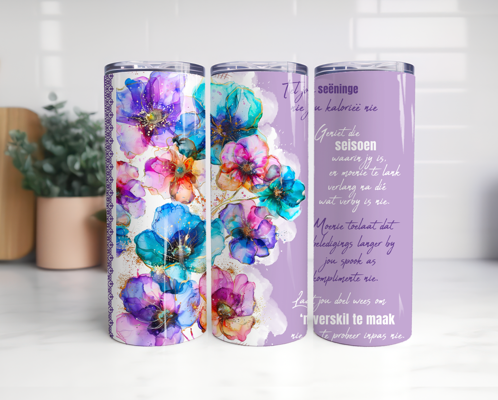 20oz Tumbler Tel jou seeninge