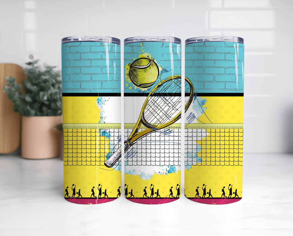 20oz Tumbler Tennis 2