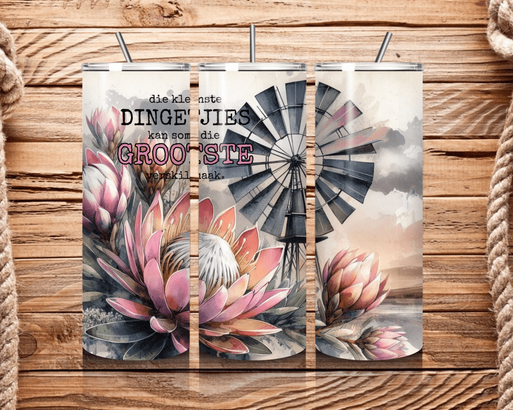 20oz Tumbler Afrikaans inspirerend 1 #