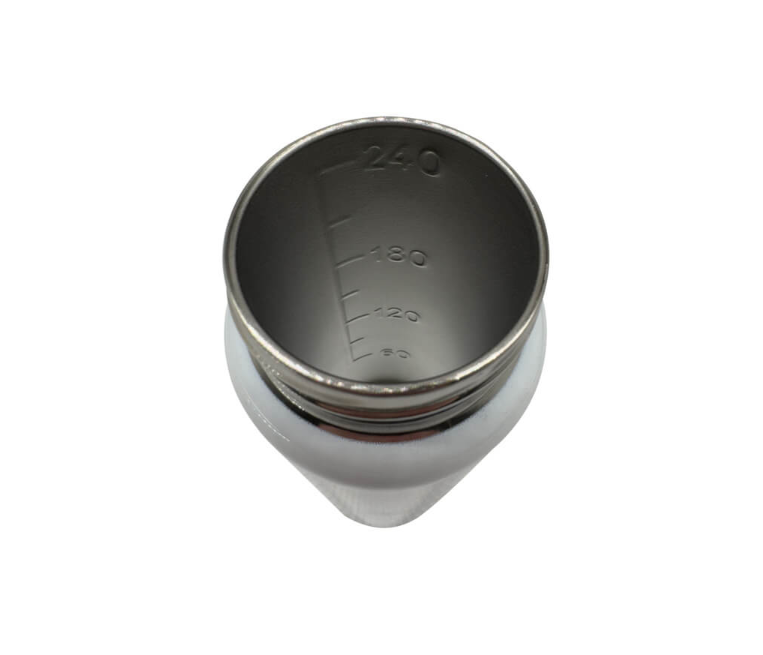 Baby Milk Bottle Pink Cap 350ml Stainless Steel 4