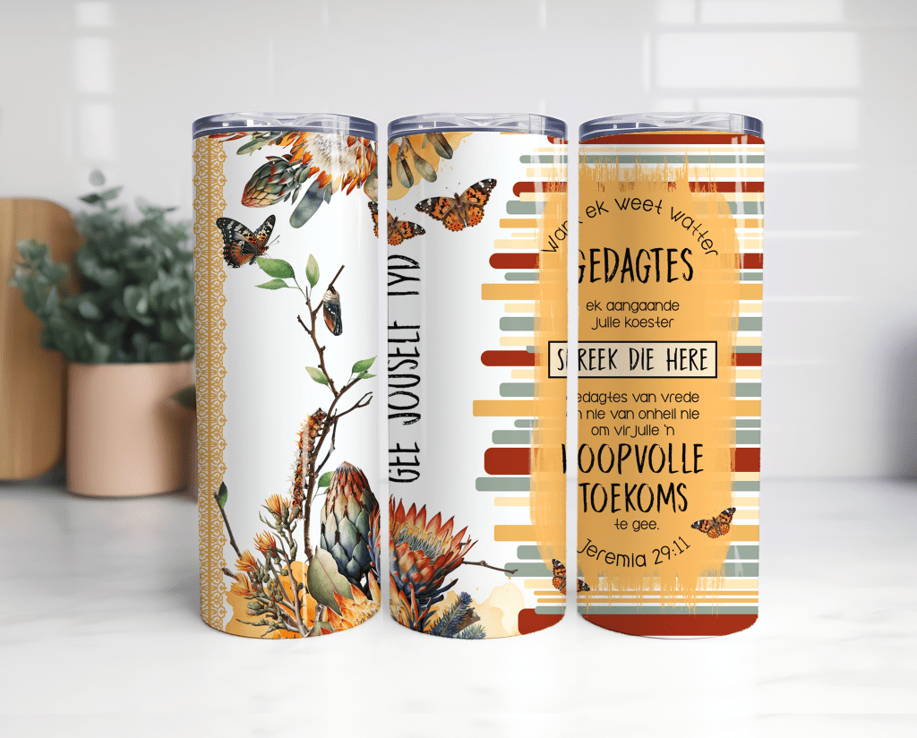 20oz Tumbler Gee jouself Tyd