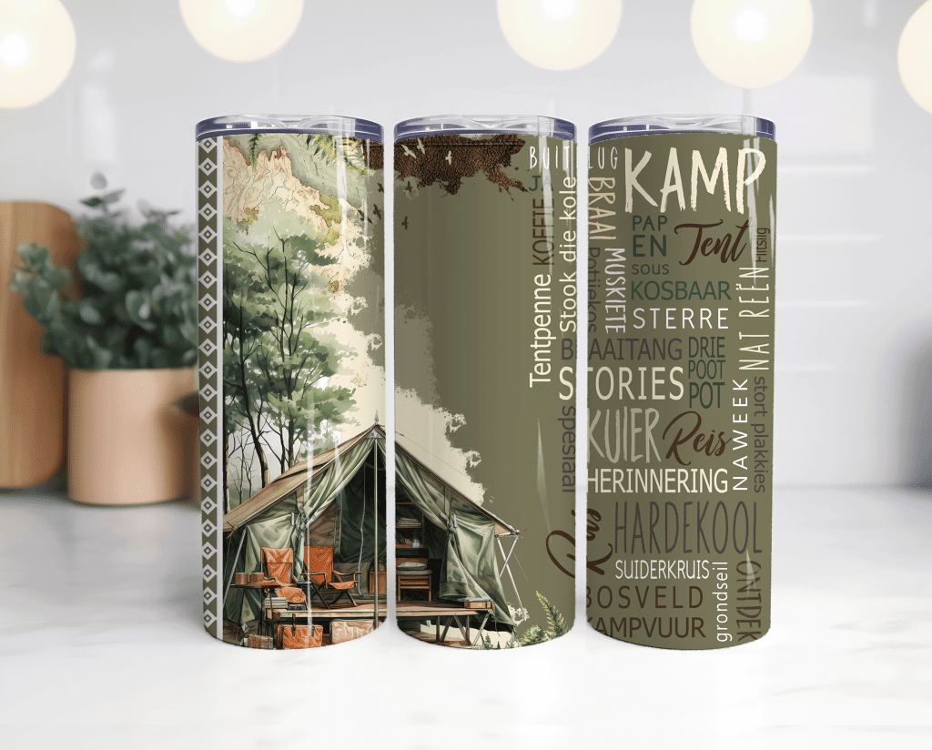 20oz Tumbler Kamp Groen