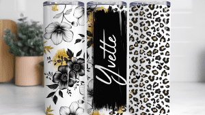 Leopard print and Gold