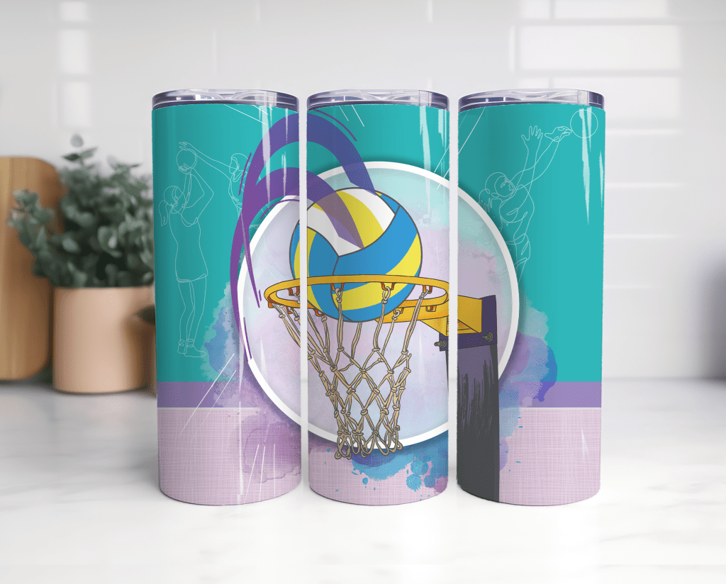 20oz Tumbler Netbal