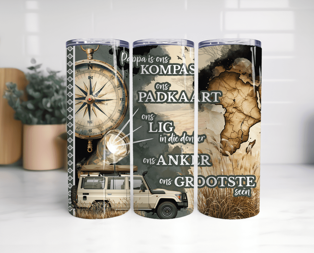 20oz Tumbler Pappa Padkaart