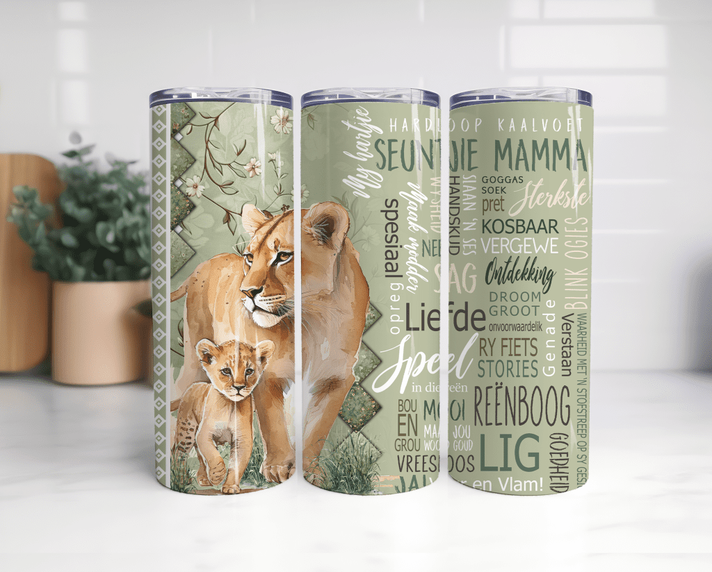 20oz Tumbler Seuntjie Mamma
