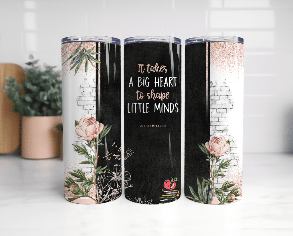 20oz Tumbler Takes a big heart
