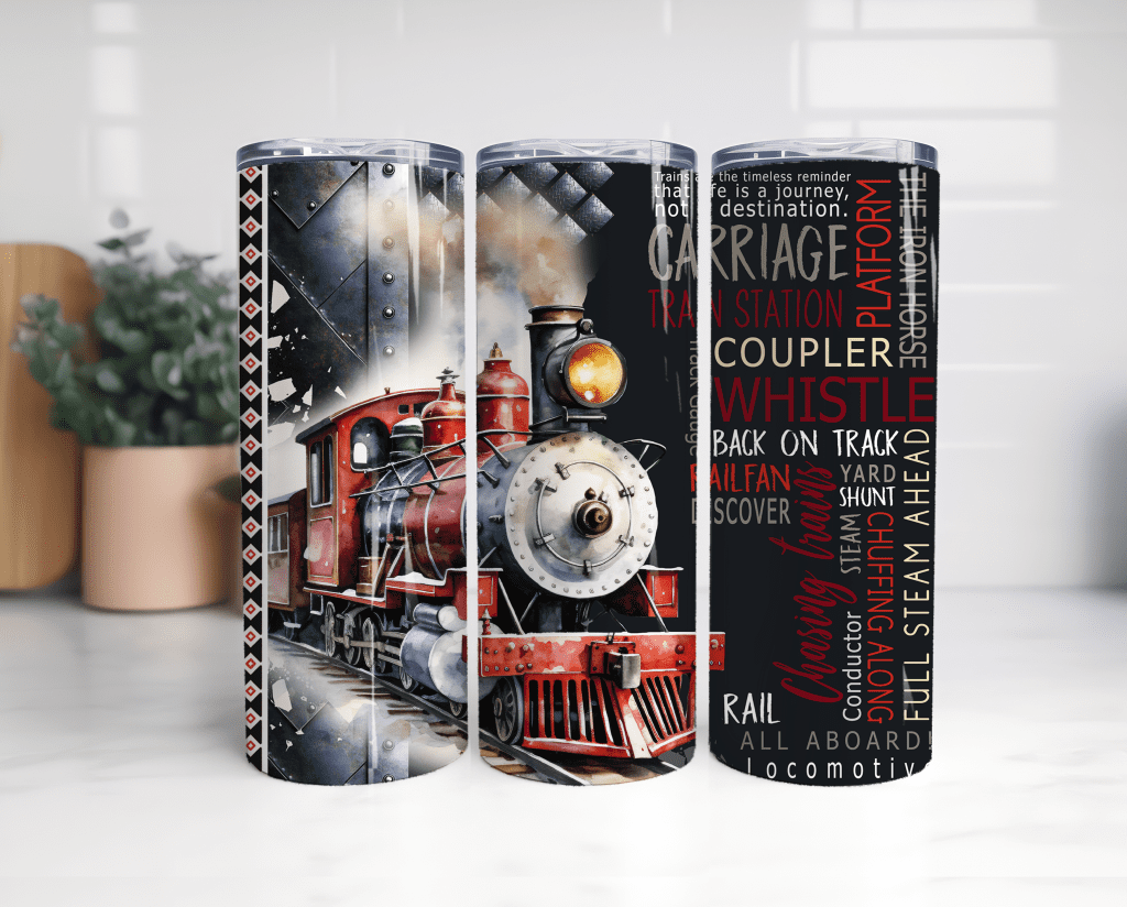 20oz Tumbler Trains