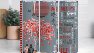 20oz Tumbler Valentein geskenk