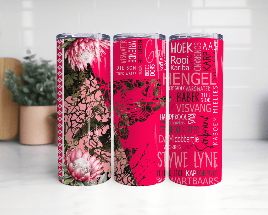 20oz Tumbler Visvang Vrou