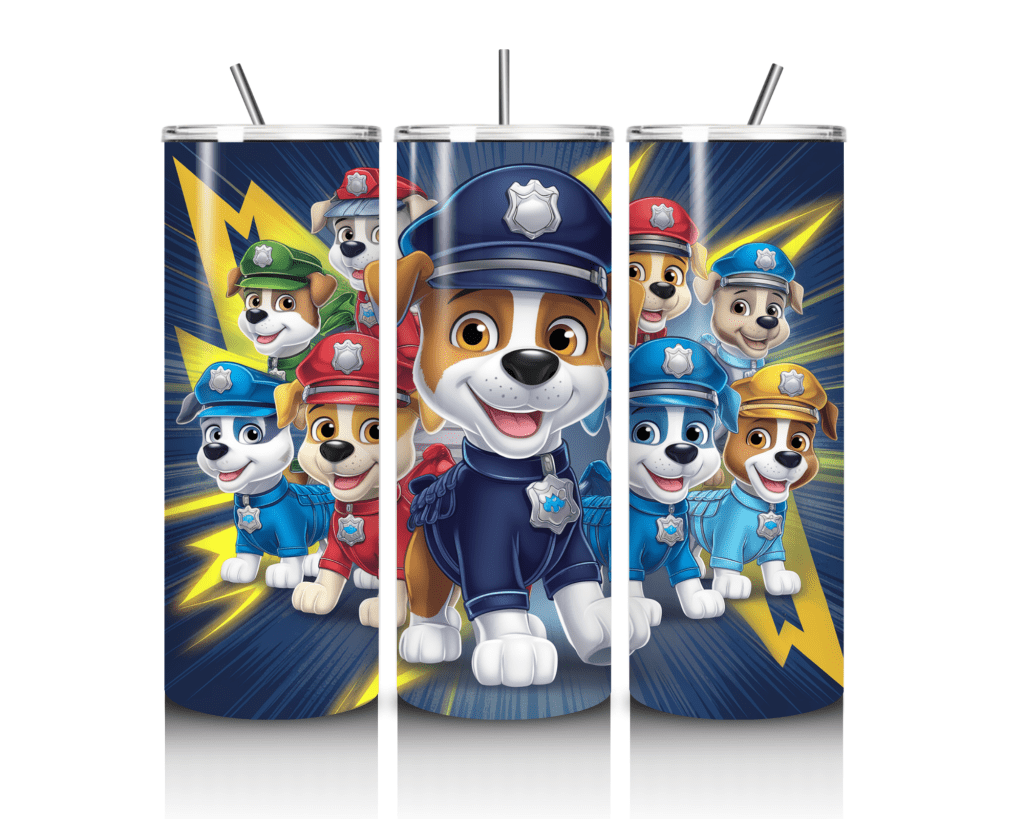 20oz Tumbler Paw for Kids