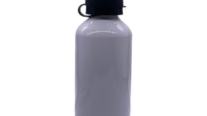 Aluminium 600ml water bottle white