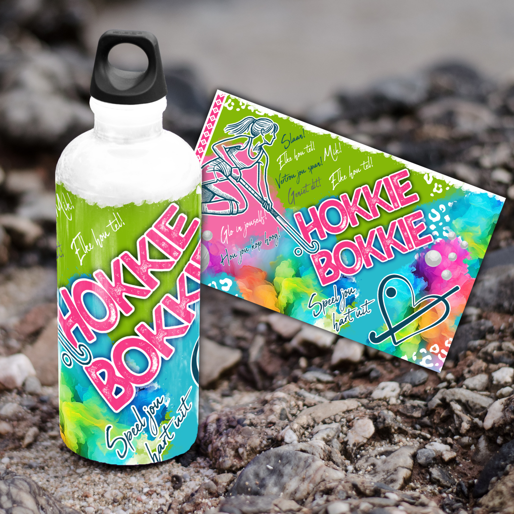 600ml Aluminium Water Bottle Hokkie #